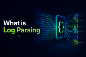 What is log parsing illustration